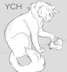 This is my bad guy pose - YCH
