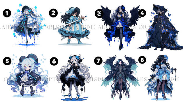 [OPEN] Azure Random Pixel Chara Adopts Batch