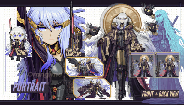Character Design - Relic Bound Judgment Apostle
