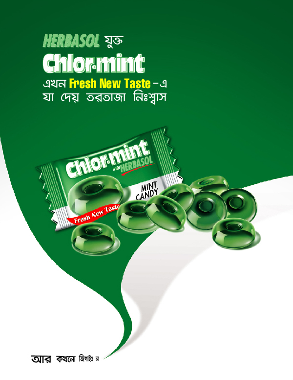 CHLOR-MINT Magazine-ad