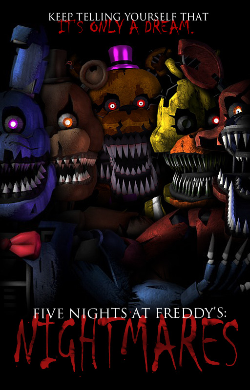 MY ART BOOK - NIGHTMARE fnaf 4 - Wattpad