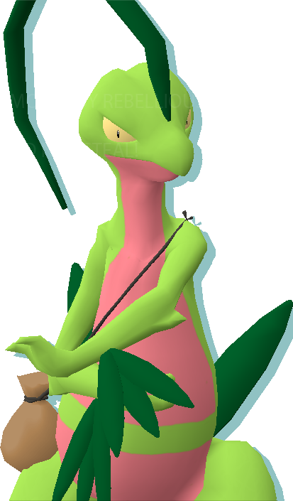 SSB4 - Grovyle model