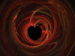 Flaming Heart by wolfepaw