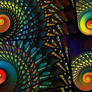 Stained Glass Spirals