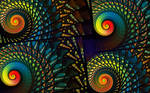 Stained Glass Spirals by wolfepaw