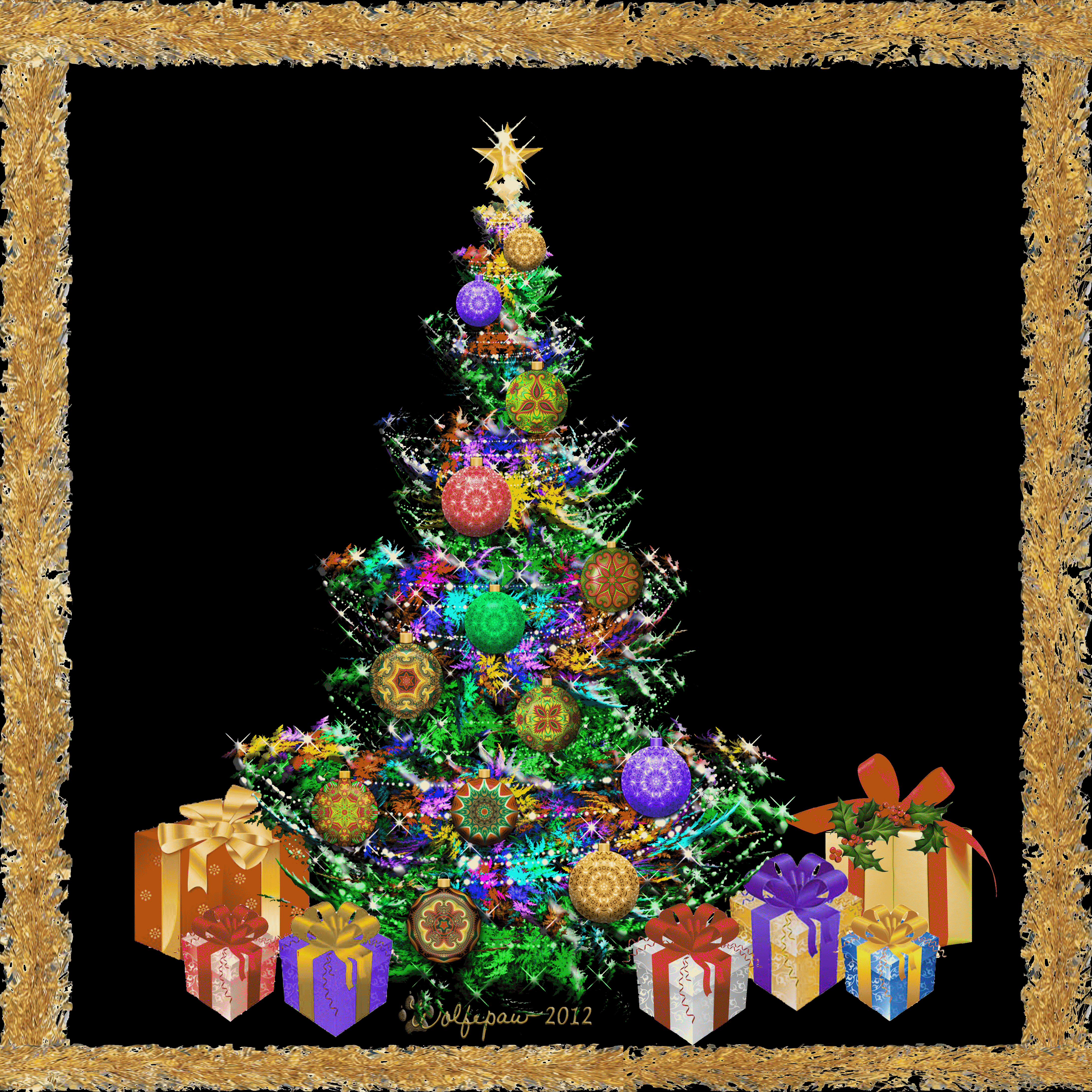 Animated Christmas Tree 2012 by wolfepaw on DeviantArt Animated Christmas Tree 2012 by wolfepaw on DeviantArt