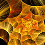 Golden String Spiral