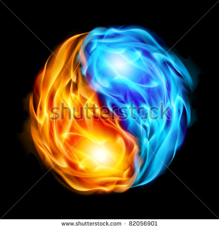 Fire and Water Yin and Yang