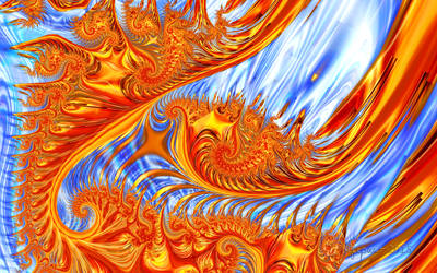 Fractal Fire and Ice