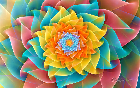 Auger Flower Spiral