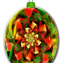 Auger Christmas Flower Ornament 2