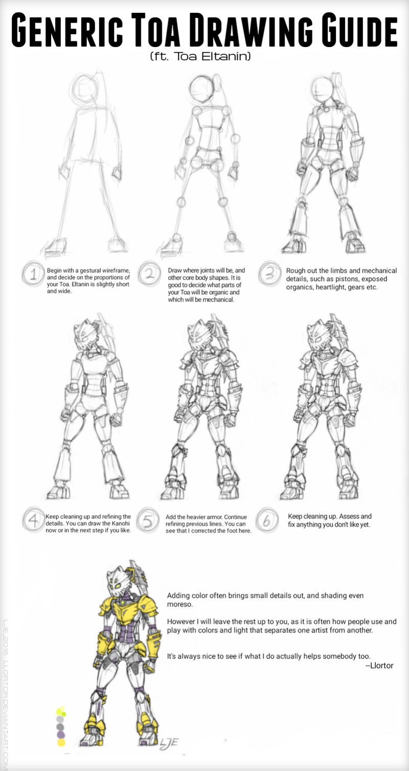 Guide to How I Draw Toa by Llortor on DeviantArt