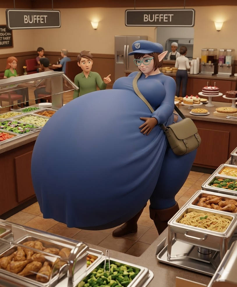 Deviantart Buffet Bastian at buffet restaurant by newbays01 on DeviantArt