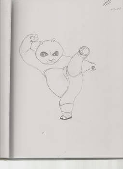 Kung Foo Panda Sketch