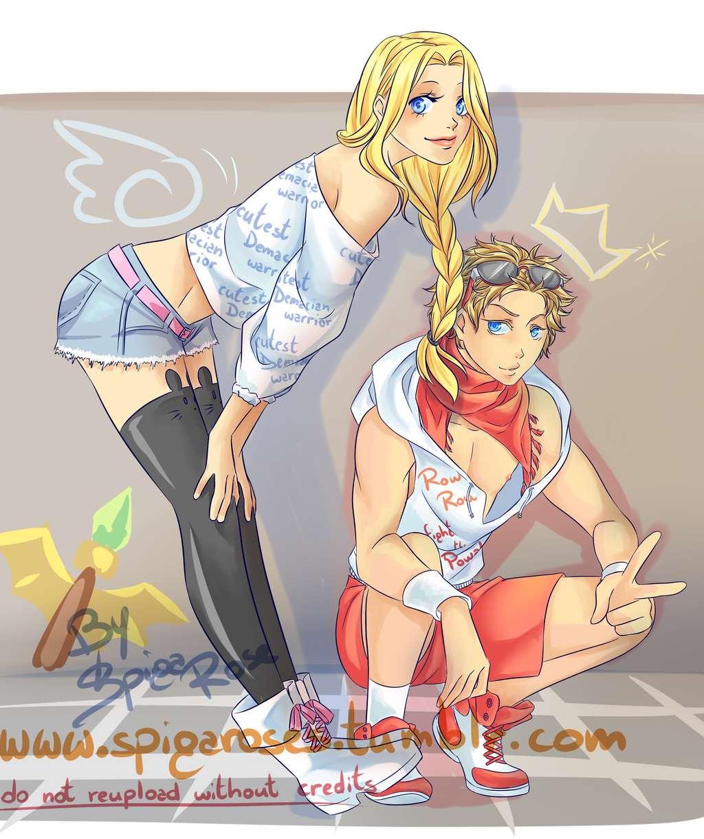 casual Lux and Ezreal