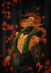 Autumn Eladrin Druid, Aranir