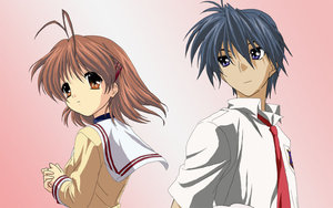 Clannad - Tomoya Okazaki · Nagisa Furukawa - Clannad - Pin