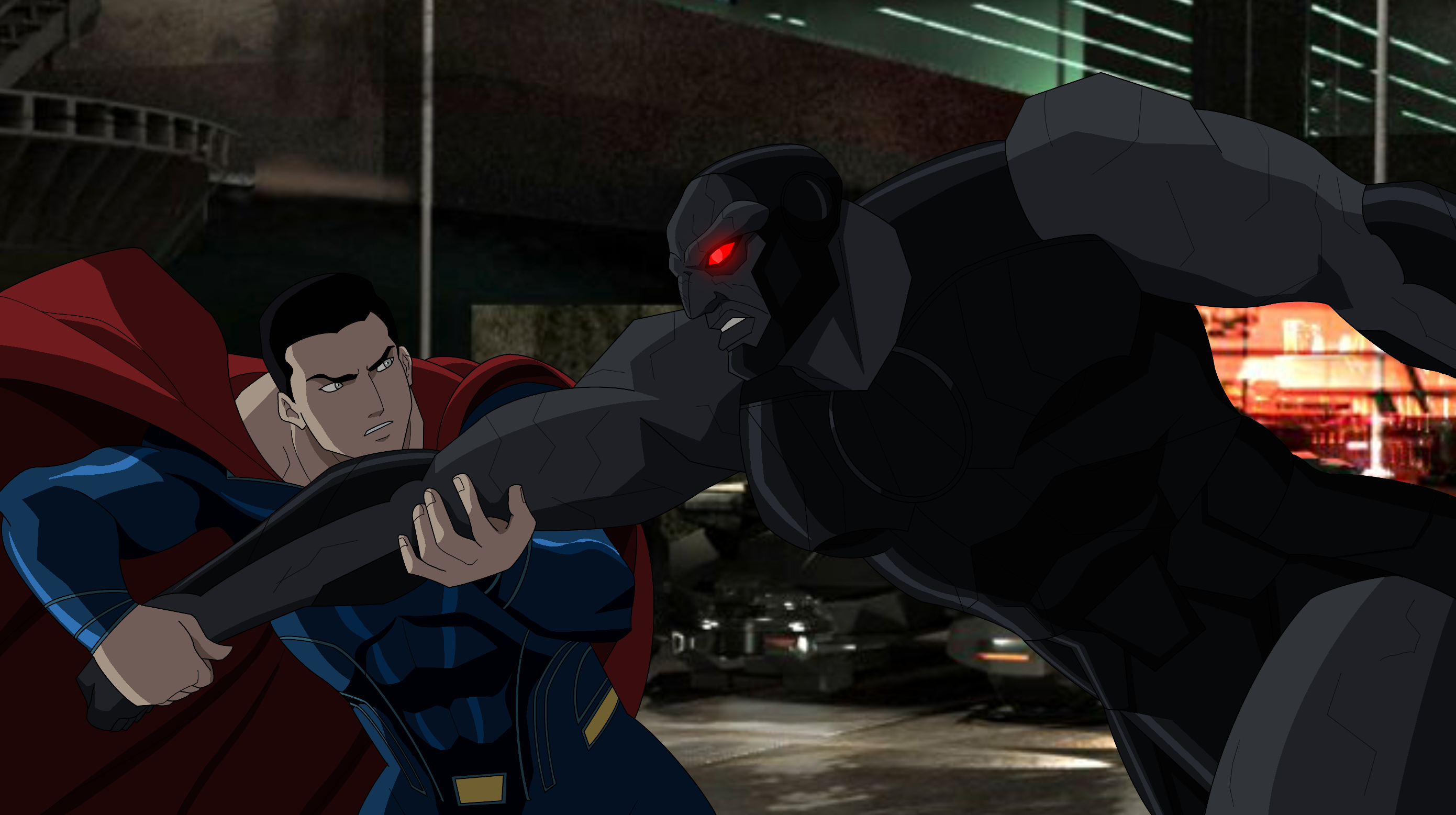 Superman vs Darkseid by Axel-Droga on DeviantArt