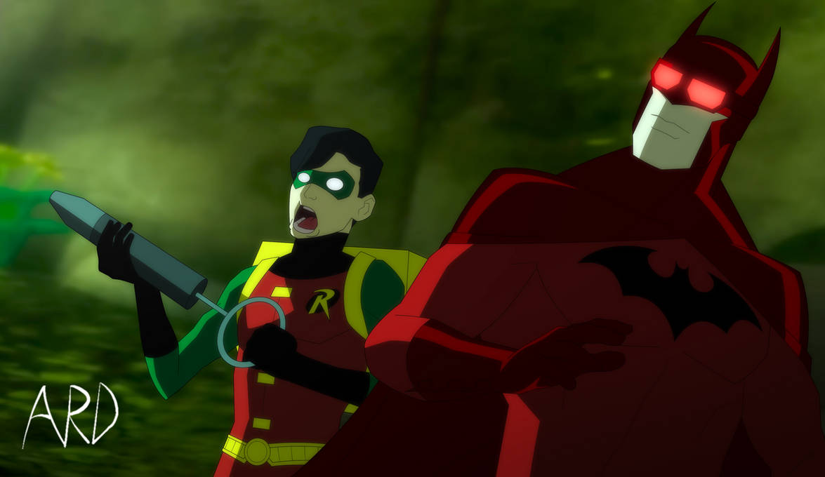 Robin Lair Batman and Robin in Ivy's Lair by Axel-Droga on DeviantArt