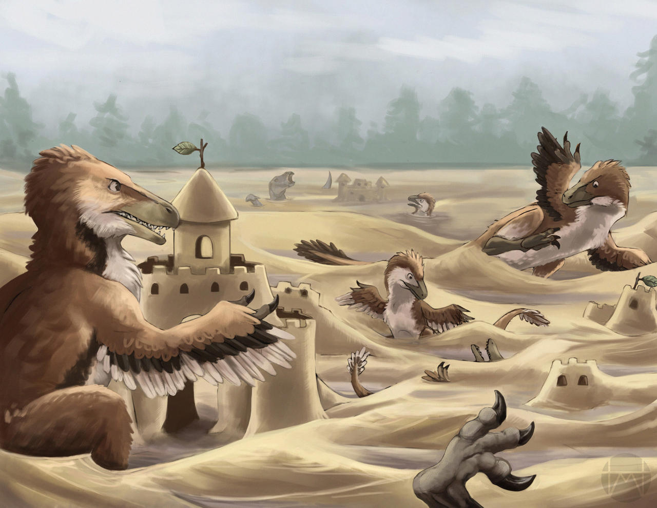 Castles Made of Sand by rhunevild
