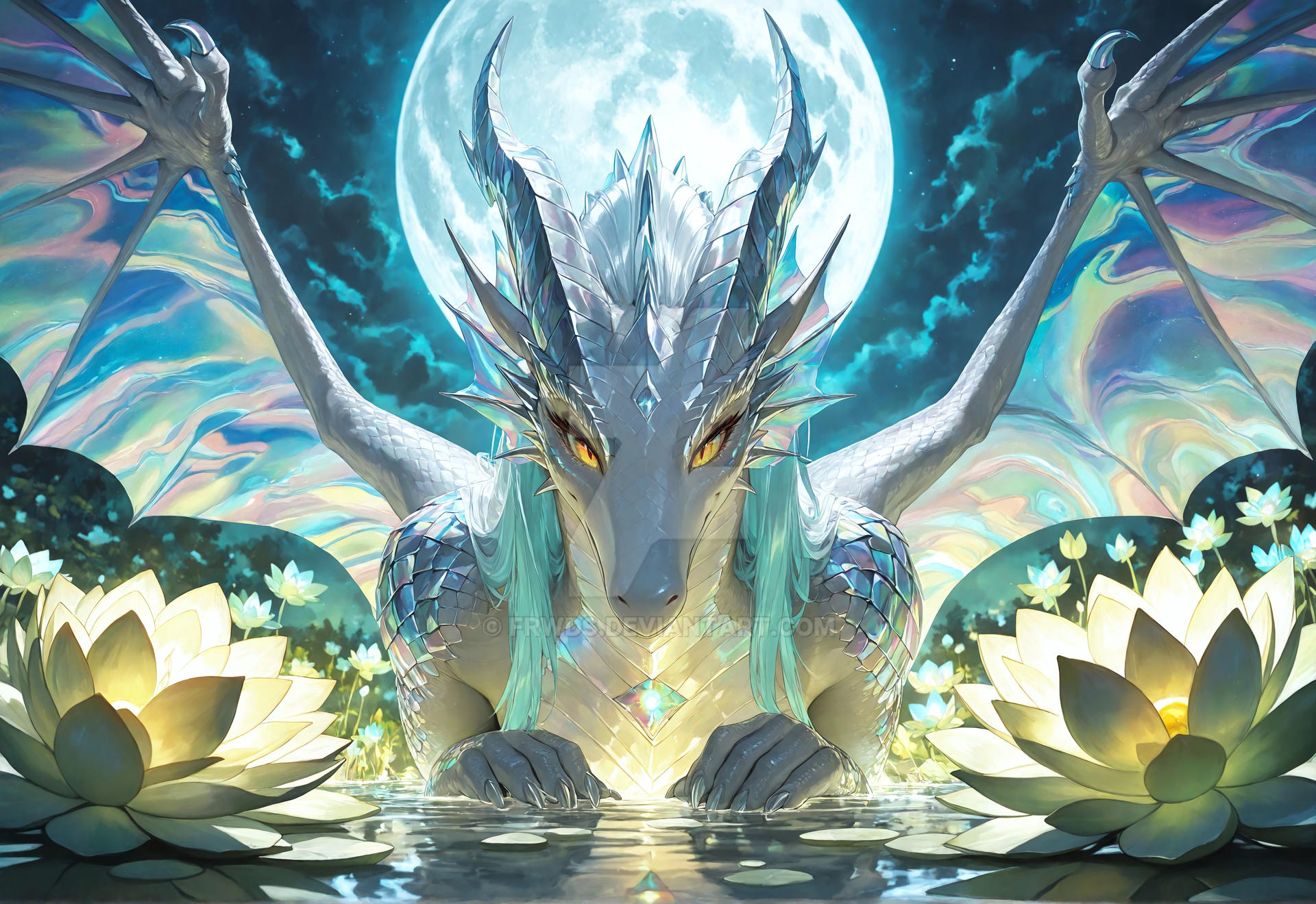 Selunara Selunara, Empress of the Moonlit Waters by FRWDS on DeviantArt
