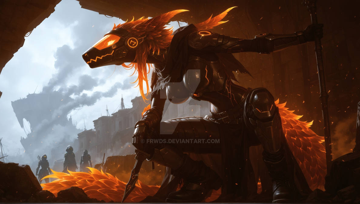 Protogen | Infernal Warlord of Ashes by FRWDS on DeviantArt