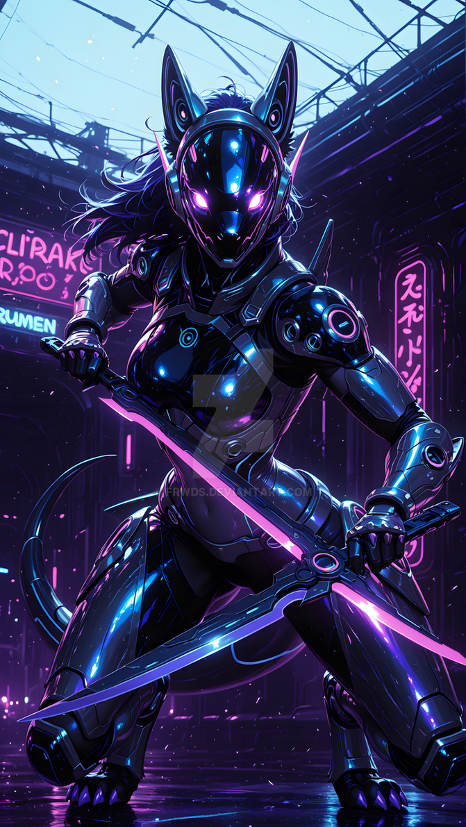 Protogen | Cybernetic Predator of Neon Lust by FRWDS on DeviantArt