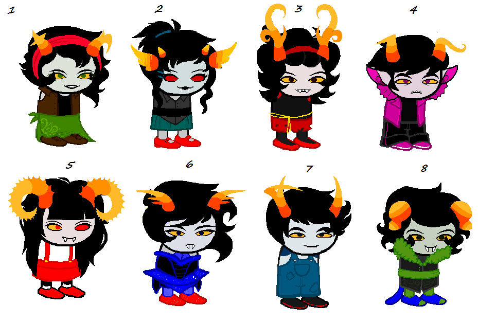 Homestuck Sprite Adoptables! 