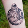 Deja Entendu Astronaut Tattoo I