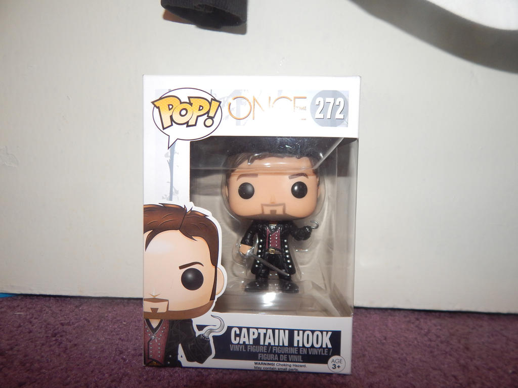 Once Upon A Time Captain Hook Funko Pop by LittleRolox3 on DeviantArt