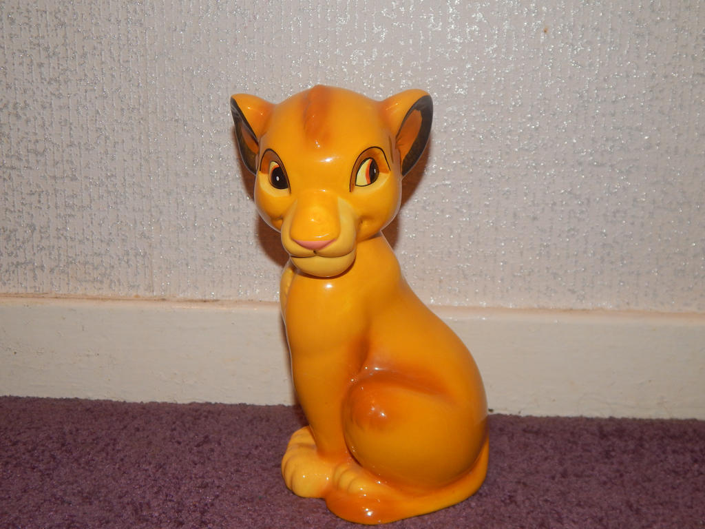 Lion King Simba Ceramic Money Bank by LittleRolox3 on DeviantArt