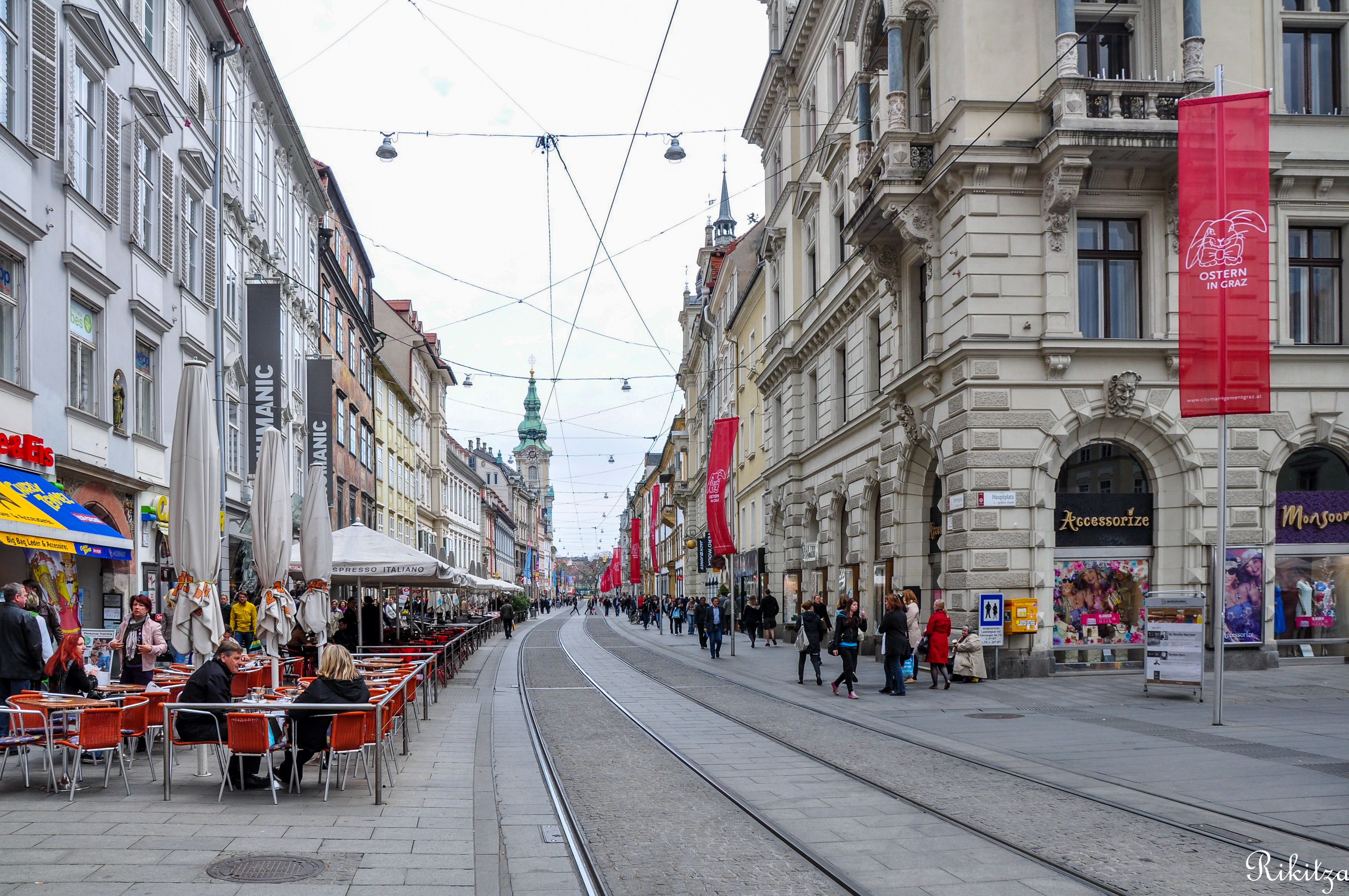 Graz View Saturday afternoon in red - update