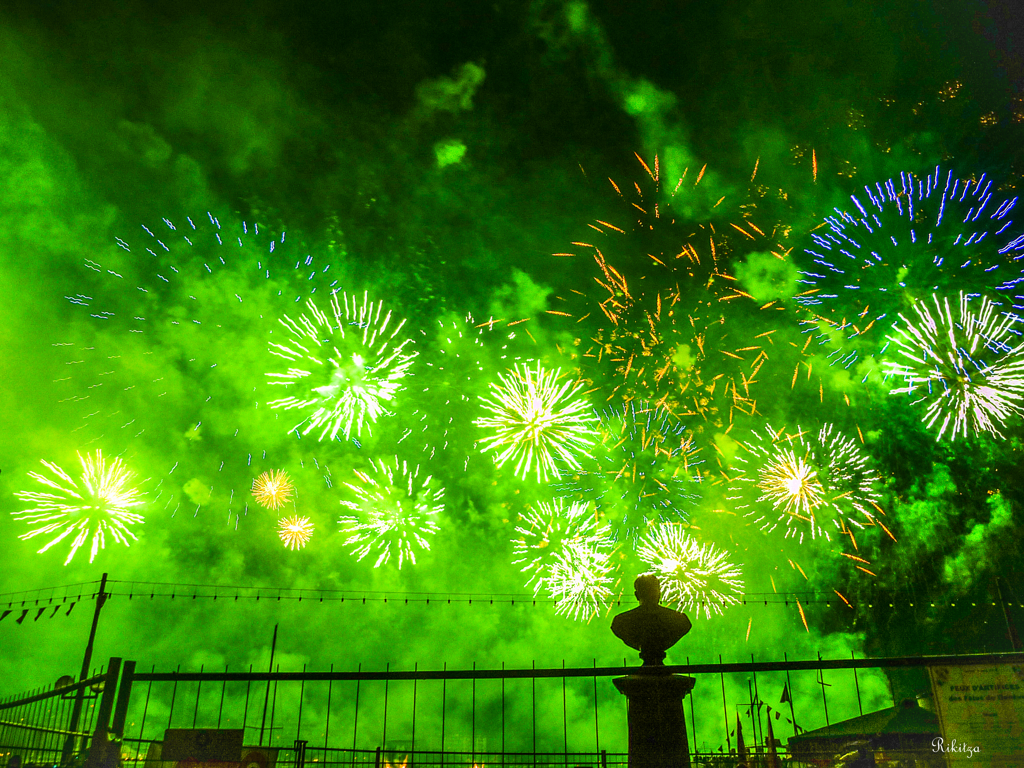 Fireworks at Geneva Birthday for Danielle - update by Rikitza