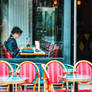 yellow paparazzo in Paris - updated