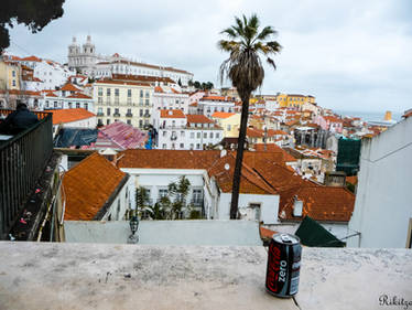 Lisbon roofs and Cola Zero