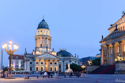 Evening in Gendarmenmarkt