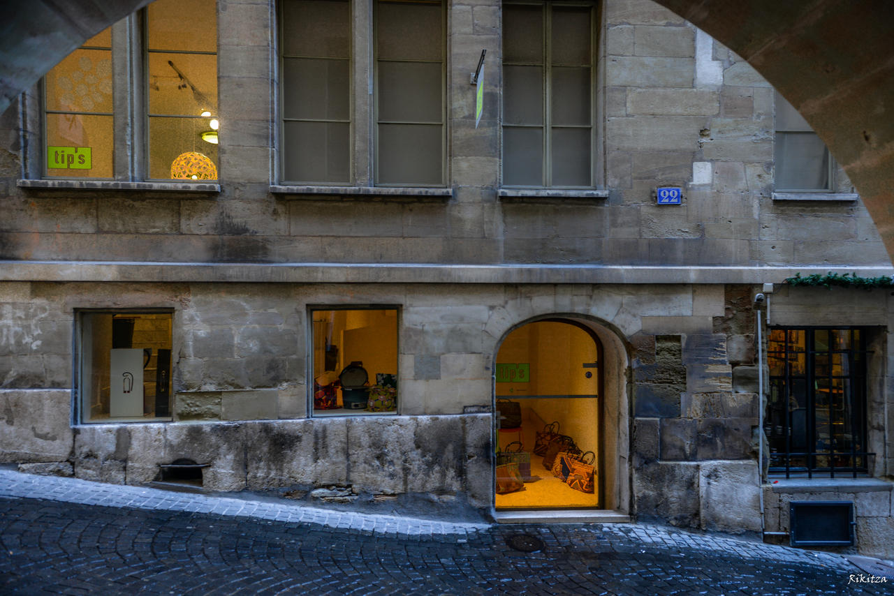 Arched Image In Old Town