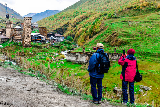 Immortalizing Svaneti landscape