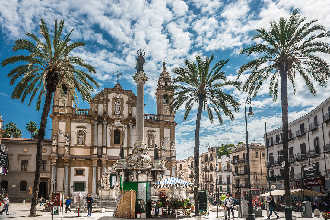 Набережная палермо Набережная палермо