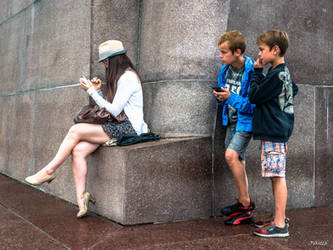 boys in Vilnius by Rikitza