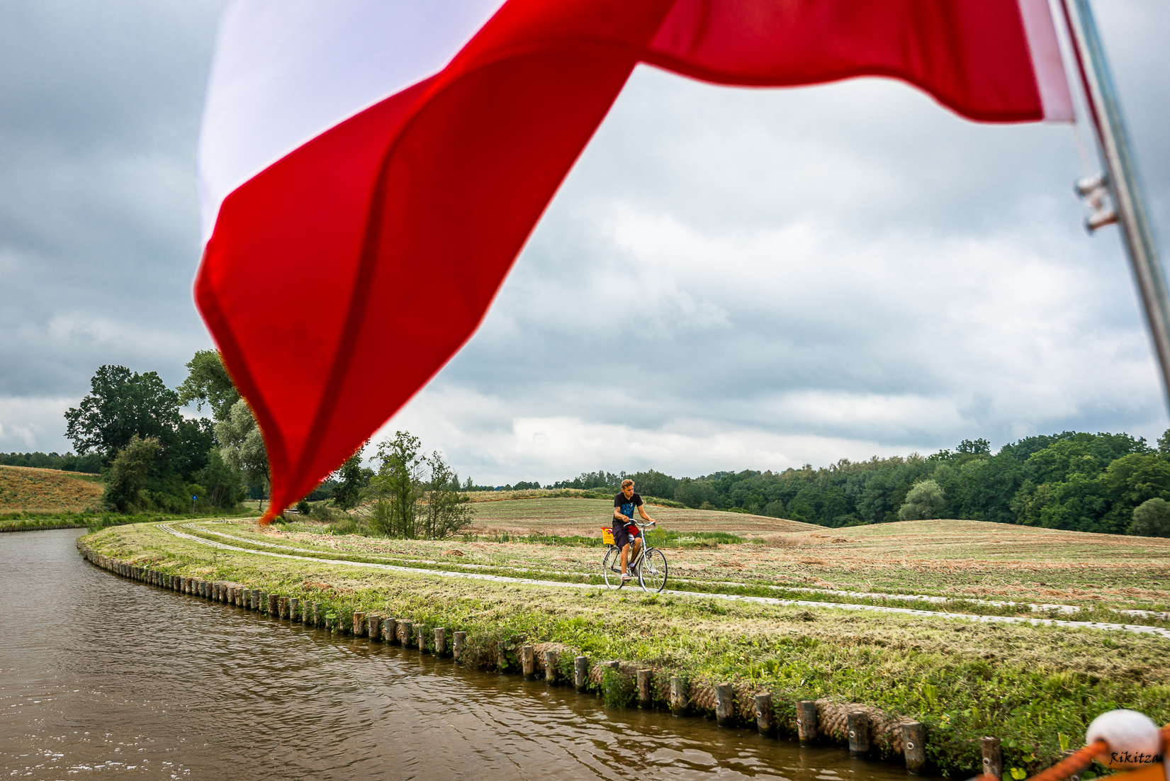 on the Elblong canal