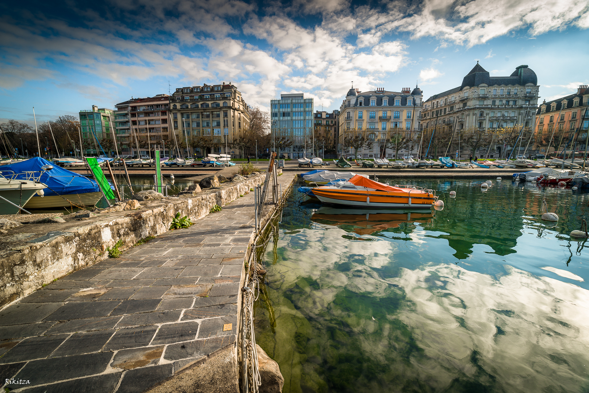 Geneva from the lake