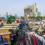 Incredible India - laundry and buildings Mumbai