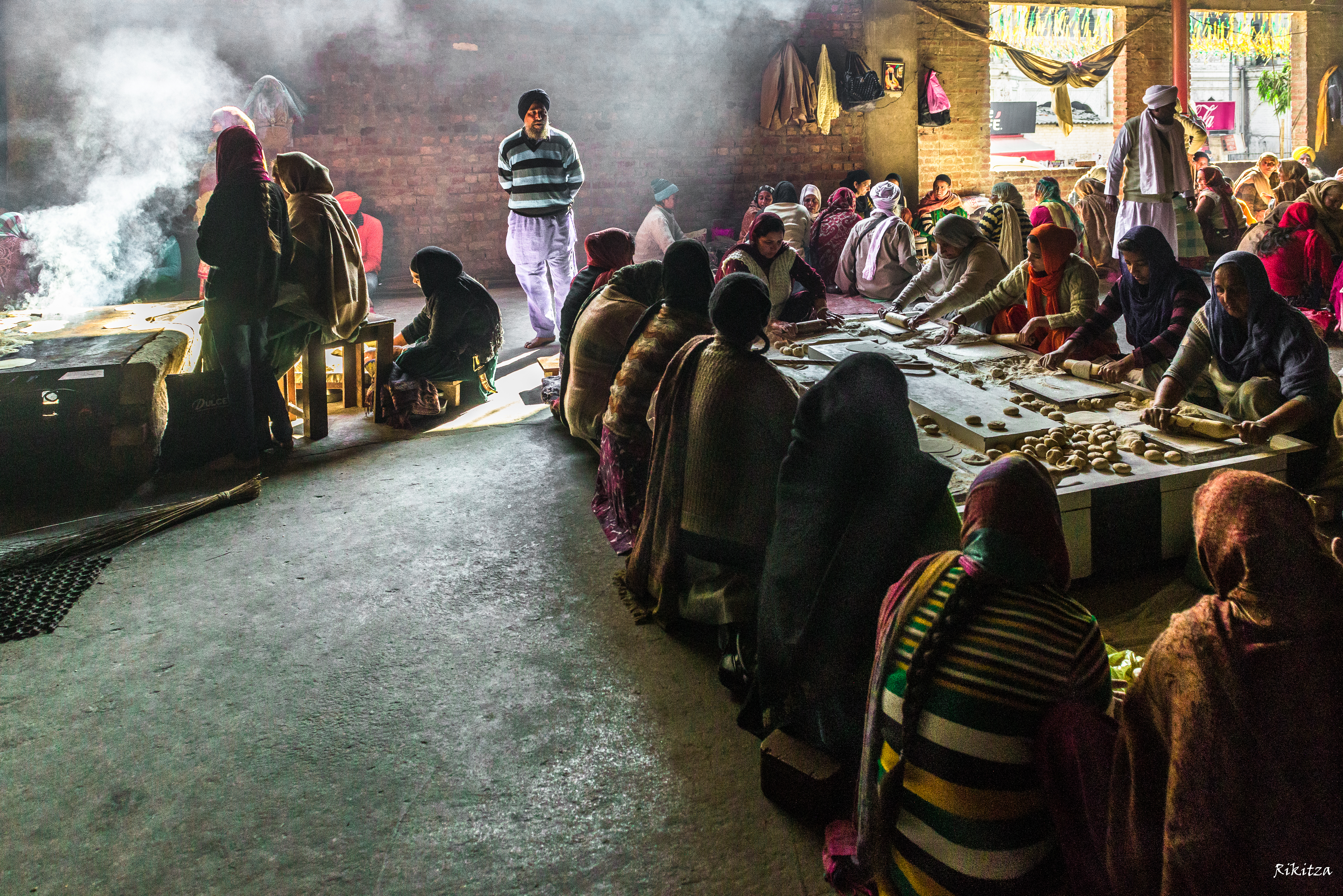 Incredible India - the langar at the golden temple