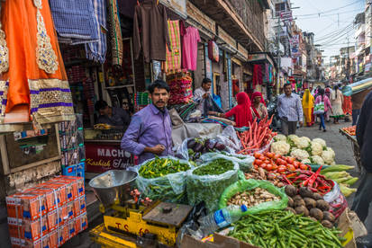 Incredible India - street view in Jodhpur
