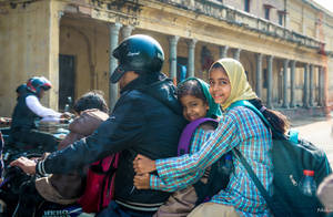 Incredible India - on the moto in Jaipur