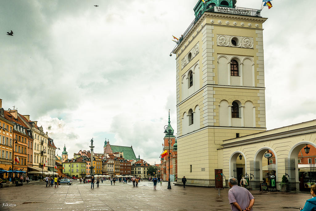 Warsaw after rain