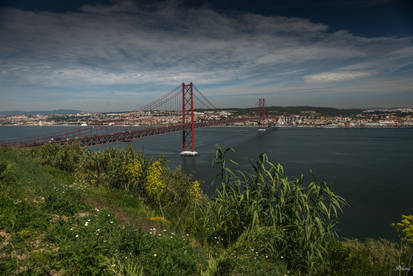 sweet Portugal - 25 April bridge in Lisbon