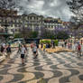 sweet Portugal - central square in Lisbon
