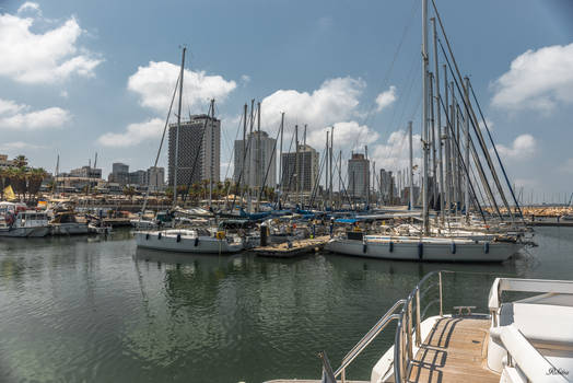 always Tel Aviv - view from the yacht